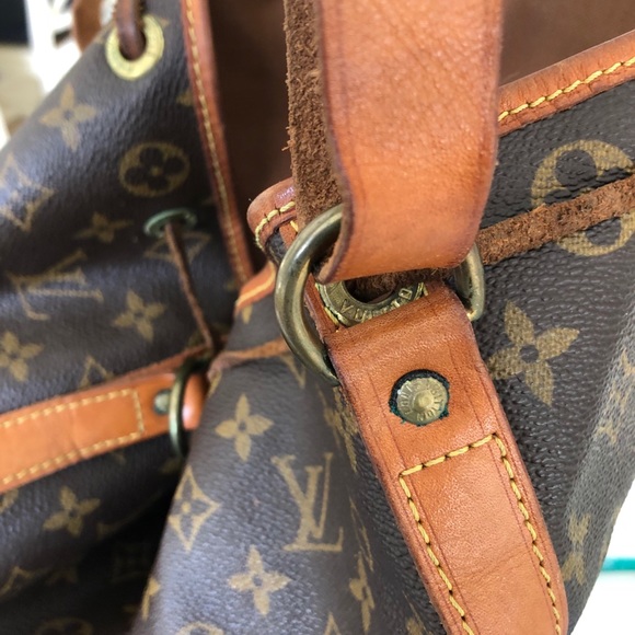 LOUIS VUITTON Noe vintage large bucket bag - Picture 12 of 12